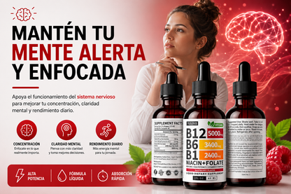 ⚡ VITAMINA B12 NUSAVA CAJA X2