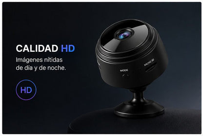 ✅ Monitorea desde cualquier lugar - MINI CÁMARA A9 HD